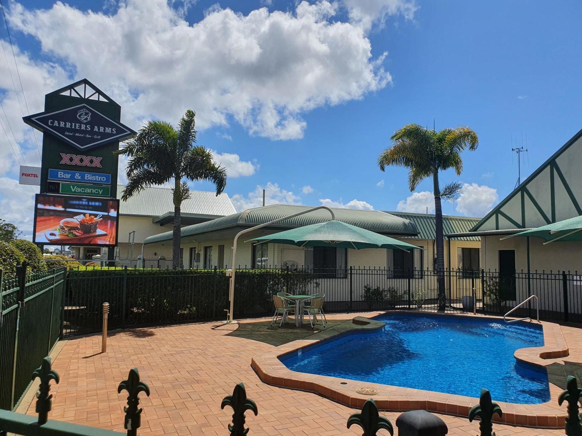 Carriers Arms Hotel Motel Maryborough Exterior foto